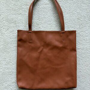 Forever 21 Brown Shoulder Bag with Minimalist Design